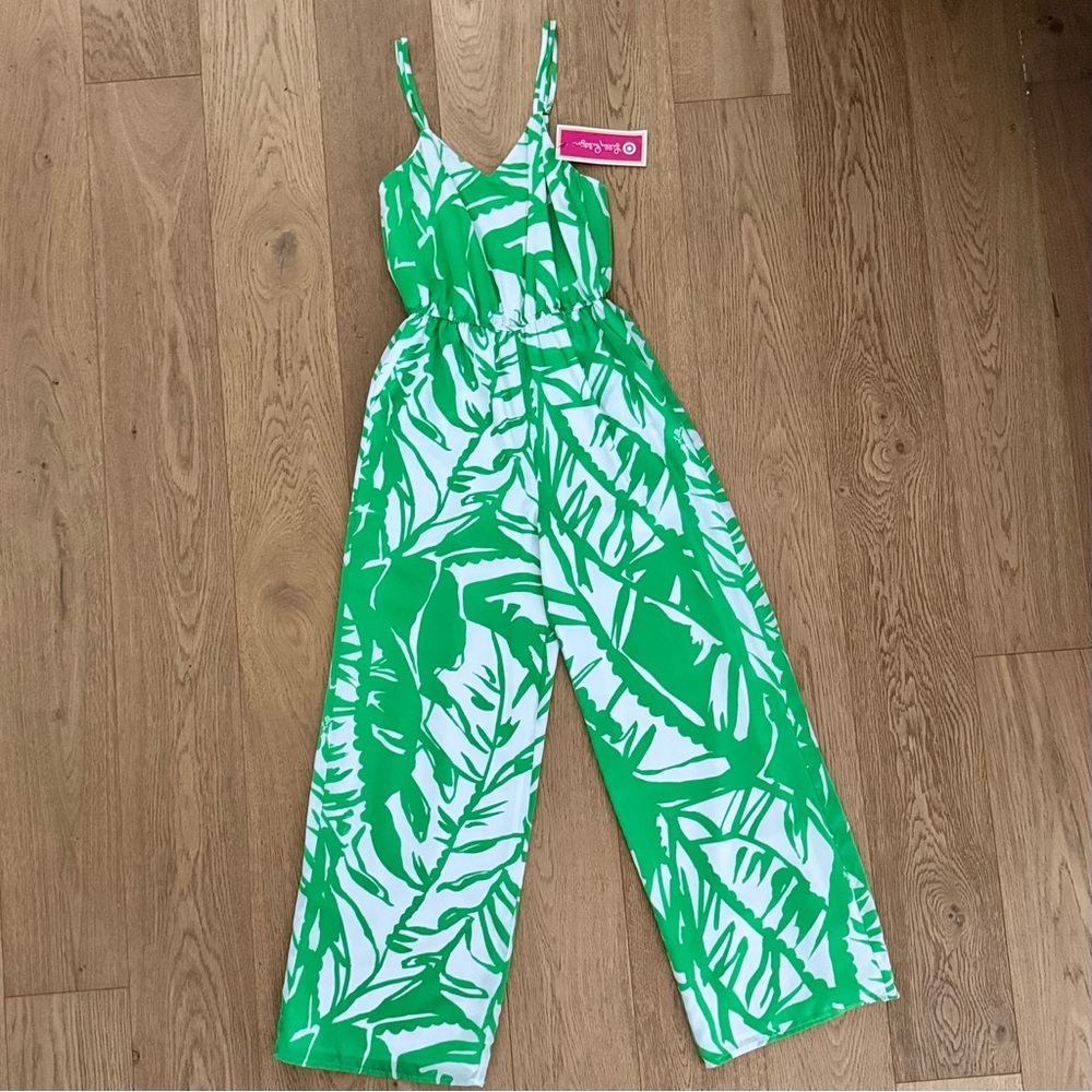 Lilly Pulitzer Target Summer Resortwear Tropical Print Summer Jumpsuit XS